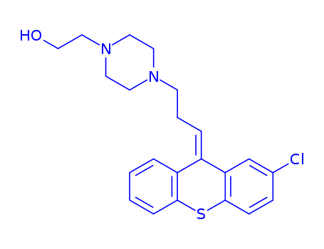 1-Piperazineethanol,4-[(3Z)-3-(2-chloro-9H-thioxanthen-9-ylidene)propyl]-