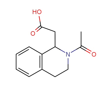 1-Isoquinolineaceticacid, 2-acetyl-1,2,3,4-tetrahydro-