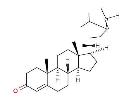 Molecular Structure of 56143-35-2 (3-Ketofucosterol)