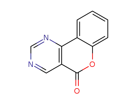 Molecular Structure of 59496-87-6 (5H-[1]Benzopyrano[4,3-d]pyrimidin-5-one)