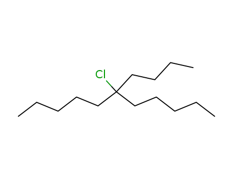 Molecular Structure of 5398-62-9 (6-butyl-6-chloroundecane)