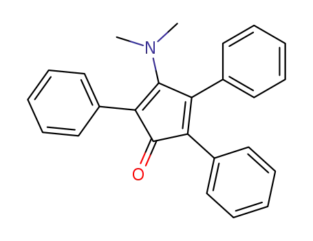 3-(dimethylamino)-2,4,5-triphenylcyclopenta-2,4-dien-1-one