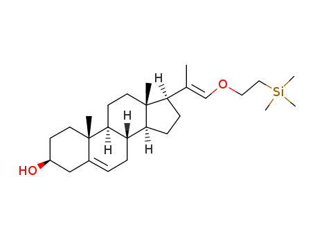 (3S,8S,9S,10R,13S,14S,17S)-10,13-Dimethyl-17-[(E)-1-methyl-2-(2-trimethylsilanyl-ethoxy)-vinyl]-2,3,4,7,8,9,10,11,12,13,14,15,16,17-tetradecahydro-1H-cyclopenta[a]phenanthren-3-ol
