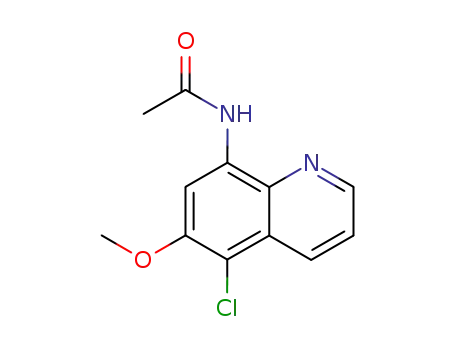 N-(5-chloro-6-methoxyquinolin-8-yl)acetamide
