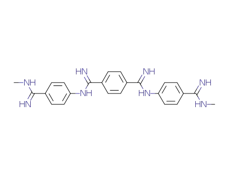 Molecular Structure of 537-51-9 (1,4-DIAMIDINOBENZENE)