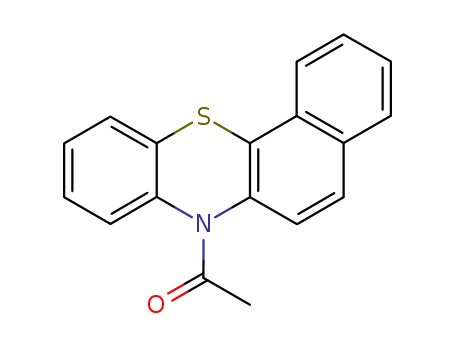 Ethanone,1-(7H-benzo[c]phenothiazin-7-yl)- cas  5395-10-8