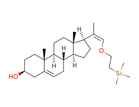 (3S,8S,9S,10R,13S,14S,17S)-10,13-Dimethyl-17-[(Z)-1-methyl-2-(2-trimethylsilanyl-ethoxy)-vinyl]-2,3,4,7,8,9,10,11,12,13,14,15,16,17-tetradecahydro-1H-cyclopenta[a]phenanthren-3-ol