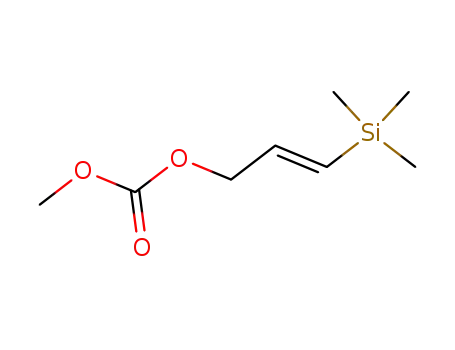 Carbonic acid, methyl 3-(trimethylsilyl)-2-propenyl ester, (E)-