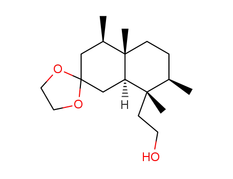 2-((4'R,4'aS,7'R,8'S,8'aS)-4',4'a,7',8'-Tetramethyl-octahydro-spiro[[1,3]dioxolane-2,2'-naphthalen]-8'-yl)-ethanol