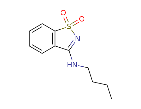 1,2-Benzisothiazol-3-amine,N-butyl-, 1,1-dioxide cas  53983-80-5