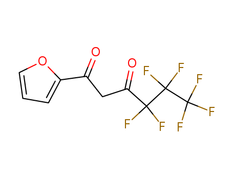 1,3-Hexanedione,4,4,5,5,6,6,6-heptafluoro-1-(2-furanyl)- cas  595-26-6
