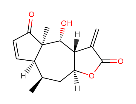 Azuleno[6,5-b]furan-2,5-dione,3,3a,4,4a,7a,8,9,9a-octahydro-4-hydroxy-4a,8-dimethyl-3-methylene-,(3aS,4S,4aR,7aR,8R,9aR)- cas  6754-13-8