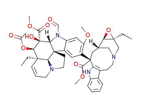 Molecular Structure of 54022-49-0 (Formyl-leurosine)