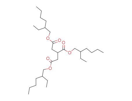 Molecular Structure of 5400-99-7 (tris(2-ethylhexyl) propane-1,2,3-tricarboxylate)