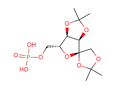 1,2:3,4-di-O-isopropylidene-β-D-psicofuranose 6-dihydrogenophosphate