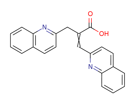 2-Quinolinepropanoicacid, a-(2-quinolinylmethylene)- cas  5395-51-7