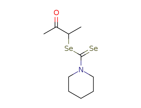 Molecular Structure of 53808-68-7 ((2-oxobutyl)-N,N-pentamethylenediselenocarbamate)