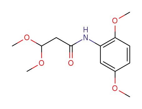 2,5-dimethoxy-β,β-dimethoxypropioanilide