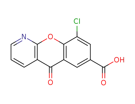 4-クロロ-9-オキソ-5-アザ-9H-キサンテン-2-カルボン酸