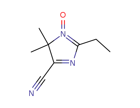 4,4-dimethyl-2-ethyl-4H-imidazole-5-carbonitrile 3-oxide