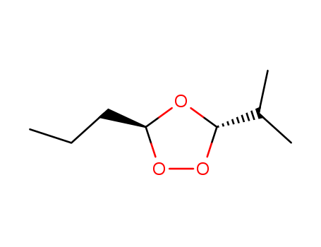 1,2,4-TRIOXOLANE,3-(ISOPROPYL)-5-PROPYL-,TRANS-
