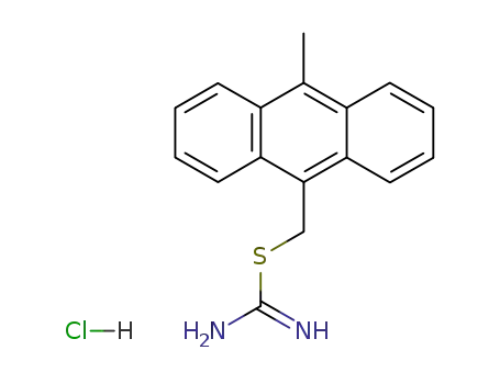(10-메틸-9-안트라세닐) 카르바미미도티오익산 메틸 에스테르 염산염