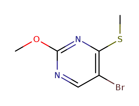 5-Bromo-2-methoxy-4-(methylthio)pyrimidine