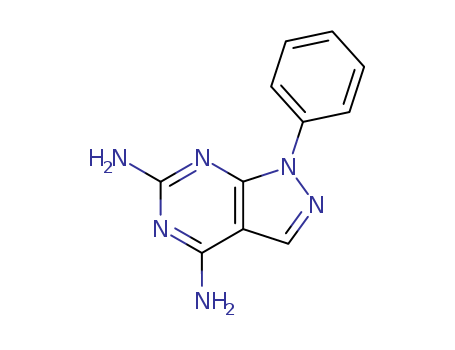 1H-Pyrazolo[3,4-d]pyrimidine-4,6-diamine,1-phenyl- cas  5399-88-2