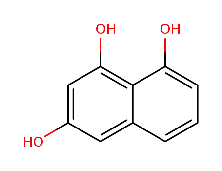 Molecular Structure of 7124-49-4 (1,3,8-Naphthalenetriol)