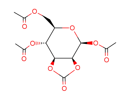 1,4,6-tri-O-acetyl-2,3-O-carbonyl-β-D-mannopyranose