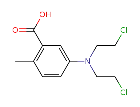 Acidul 5,N,N-di-(2-cloretil)amino-2-metilBenzic [루마니아어]