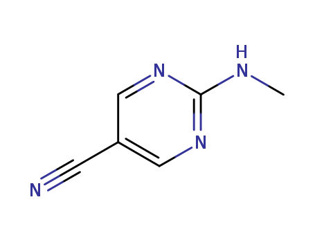 2-(methylamino)-5-pyrimidinecarbonitrile(SALTDATA: FREE)
