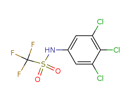 Methanesulfonamide,1,1,1-trifluoro-N-(3,4,5-trichlorophenyl)-