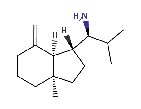 (S)-2-Methyl-1-((1R,3aR,7aR)-3a-methyl-7-methylene-octahydro-inden-1-yl)-propylamine
