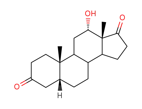 12β-Hydroxy-5β-androstane-3,17-dione