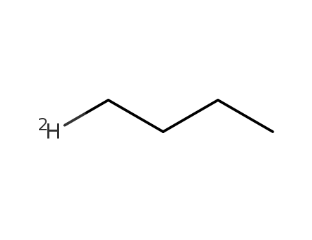 Molecular Structure of 53716-53-3 (N-BUTANE-1-D1)