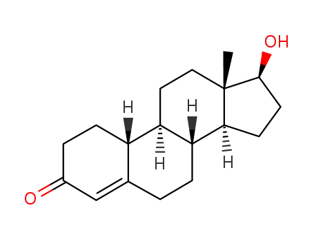 Molecular Structure of 3218-21-1 ((8α)-17β-Hydroxyestr-4-en-3-one)