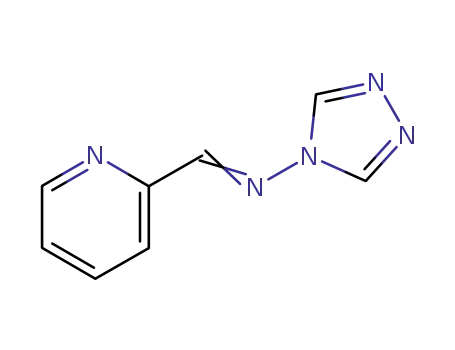 Molecular Structure of 35554-78-0 (4-(pyridine-2-yl)methyleneamino-1,2,4-trizaole)