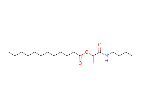 Dodecanoic acid,2-(butylamino)-1-methyl-2-oxoethyl ester cas  5391-69-5