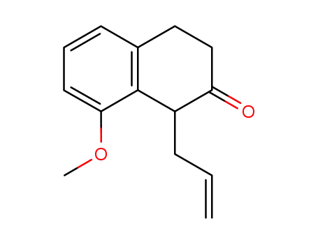 (+/-)-1,2,3,4-tetrahydro-8-methoxy-2-oxo-1-(2-propenyl)naphthalene