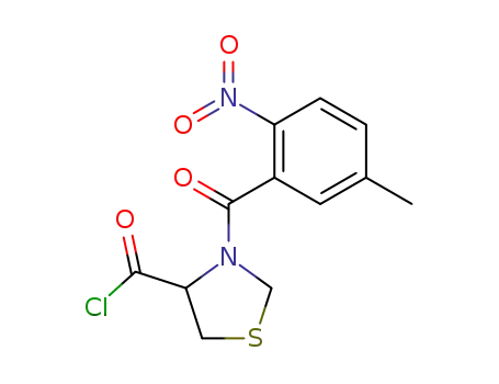 3-(5-Methyl-2-nitro-benzoyl)-thiazolidine-4-carbonyl chloride