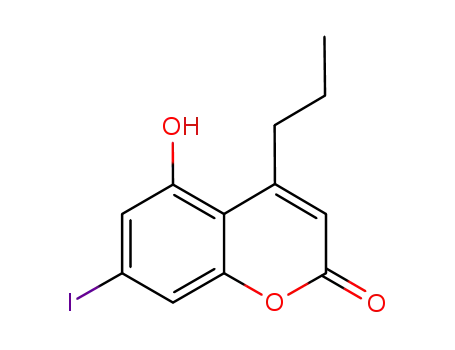 5-hydroxy-7-iodo-4-propyl-2H-chromen-2-one