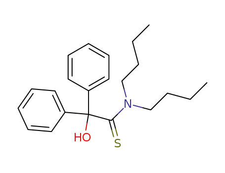 N,N-dibutyl-2-hydroxy-2,2-diphenylethanethioamide