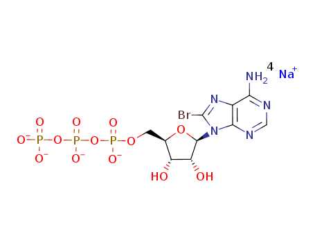 8-BROMO-ADENOSINE-5'-TRIPHOSPHATE, SODIUM SALT(81035-56-5)