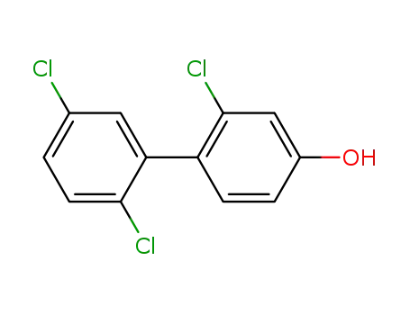 Molecular Structure of 53905-33-2 (4-HYDROXY-2,2',5'-TRICHLOROBIPHENYL)