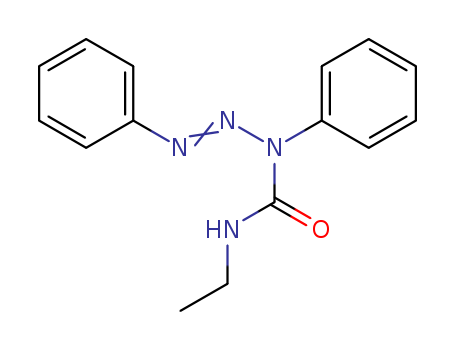 2-Triazene-1-carboxamide,N-ethyl-1,3-diphenyl-