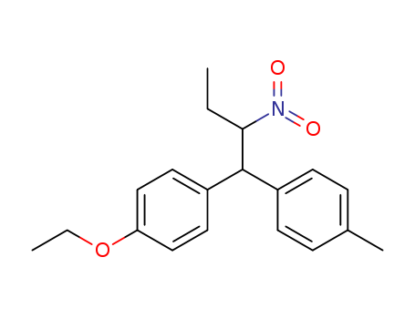 Benzene,1-ethoxy-4-[1-(4-methylphenyl)-2-nitrobutyl]-