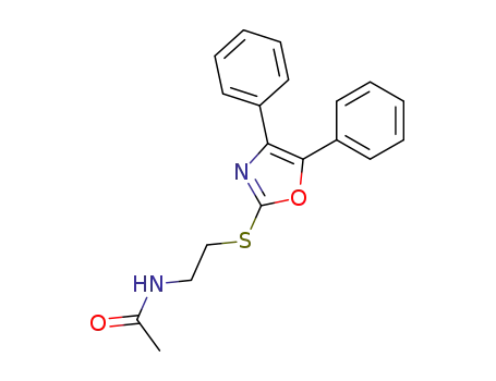 N-{2-[(4,5-diphenyl-1,3-oxazol-2-yl)sulfanyl]ethyl}acetamide