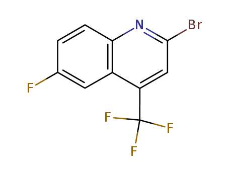 2-Bromo-6-fluoro-4-(trifluoromethyl)quinoline CAS No.596845-30-6