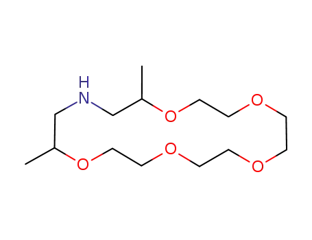 Molecular Structure of 78946-83-5 ((14R*,18R*)-14,18-dimethyl-1,4,7,10,13-pentaoxa-16-azacyclooctadecane)